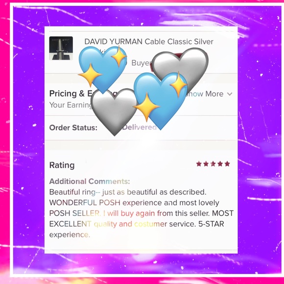 DAVID YURMAN Cable Classic Silver Stacking… - Picture 13 of 14